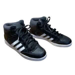 Adidas Originals Men's Varial Mid B39242 Black Sneakers Size 9.5 Good Condition